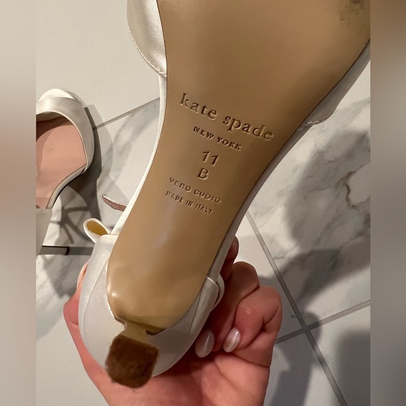 Kate spade sandals with satin bow - Picture 5 of 5